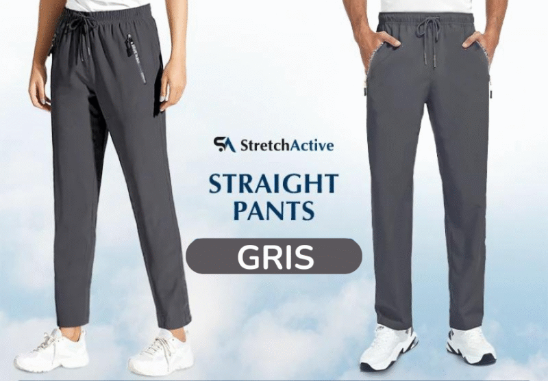 KIT de 2 Pantalon unisex ultra elásticos de secado rápido - Image 3