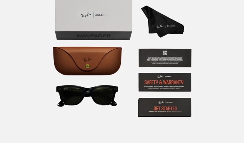 Gafas Ray-Bam WAYFARER | Comando de Voz y Cámara 4K - Image 2