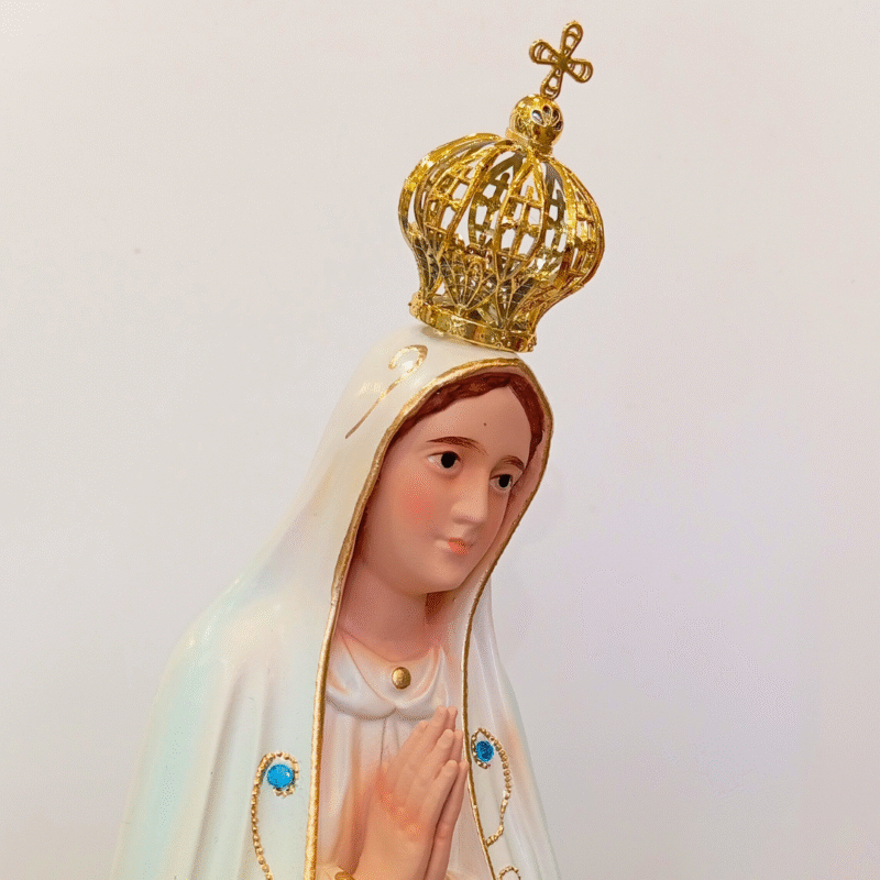 Estatua Virgen de Fátima Clásica 50cm - Image 5