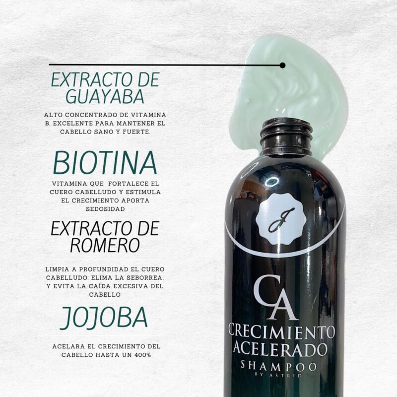 Shampoo Crecimiento Rápido Pro - Image 2