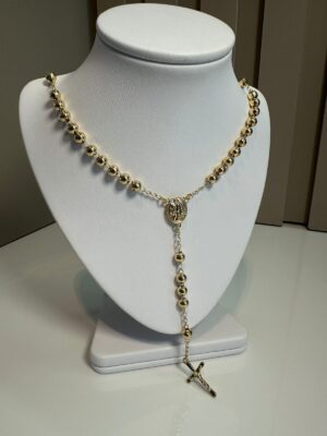 Elegante Collar Oro Brillante